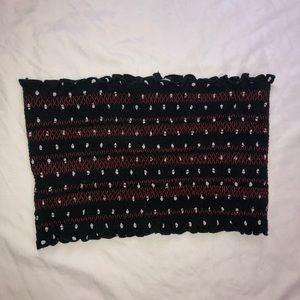 Hollister Smocked Tube Top